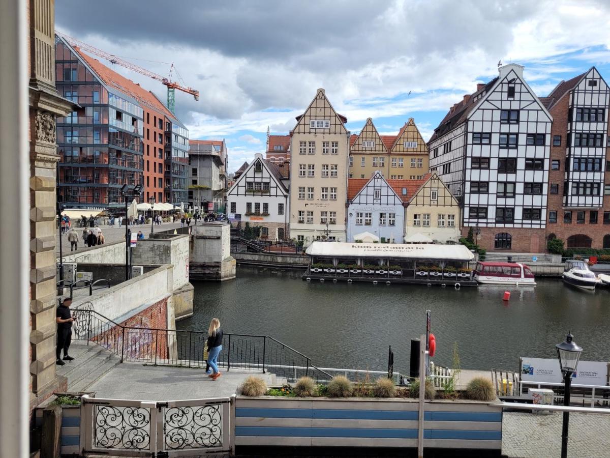 Apartament Stare Miasto Gdansk Z Widokiem Na Motlawe Eksteriør bilde