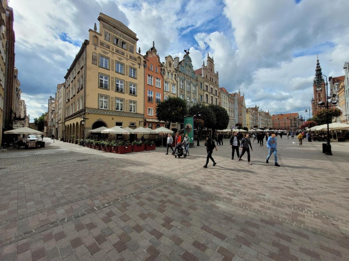 Apartament Stare Miasto Gdansk Z Widokiem Na Motlawe Eksteriør bilde